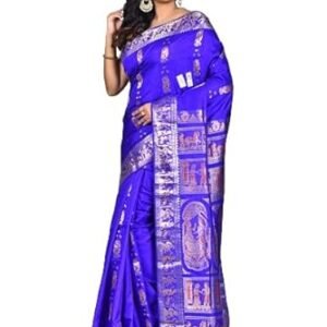 Katan Baluchuri Silk Saree