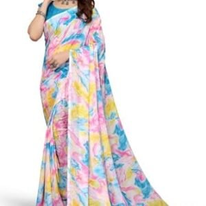 Yashika Georgette Womens Saree
