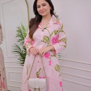 Leriya Fashion Women Co ord Set | Co-ord Set for Women Stylish | Kurta Set for Women | Kurta | Ethnic Set | 3/4 Sleeve