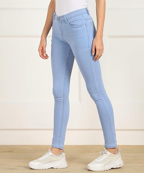 Nifty Women's Cotton Blend Stretchable Mid Rise Jeans - Image 3