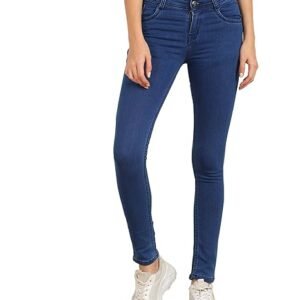 Nifty Women's Cotton Blend Stretchable Mid Rise Jeans