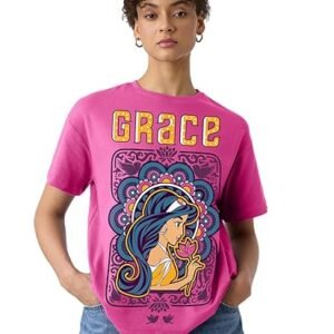 The Souled Store Official Aladin: Her Grace Women Oversized T-Shirts