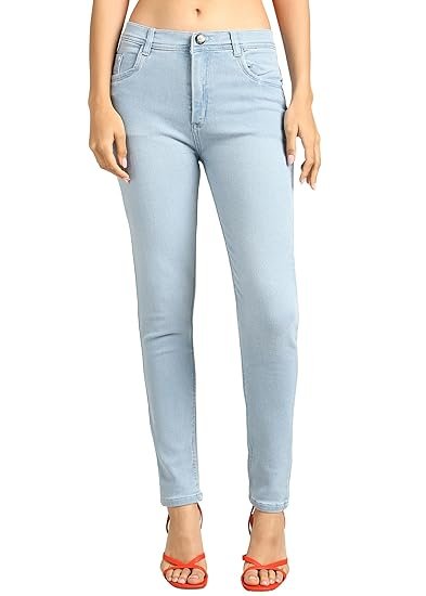 Nifty Women's Denim Slim Fit High Waist Jeans - Image 2