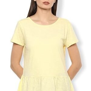 Van Heusen Women's Cotton Regular Fit T-Shirt